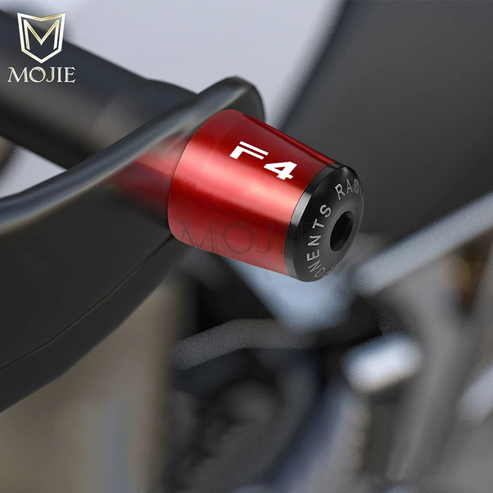 Рукоятка для Руля Мотоцикла 7/8 &quot Торцевая Крышка Для MV AGUSTA F4 1000 2004-2007 750 1998-2003 RR/F4 RC