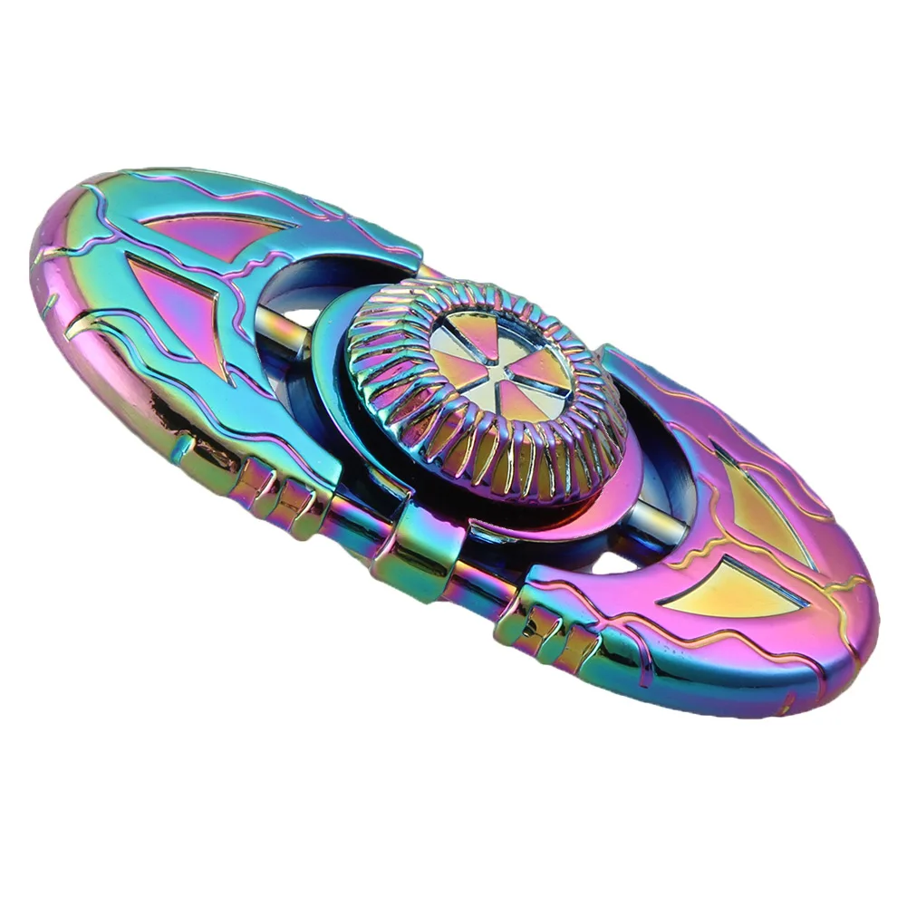 

Fidget Spinner 2017 New Metal EDC Multi Color Rainbow Hand Spinner Fidget Stress Relieve Toys For Adults Kids