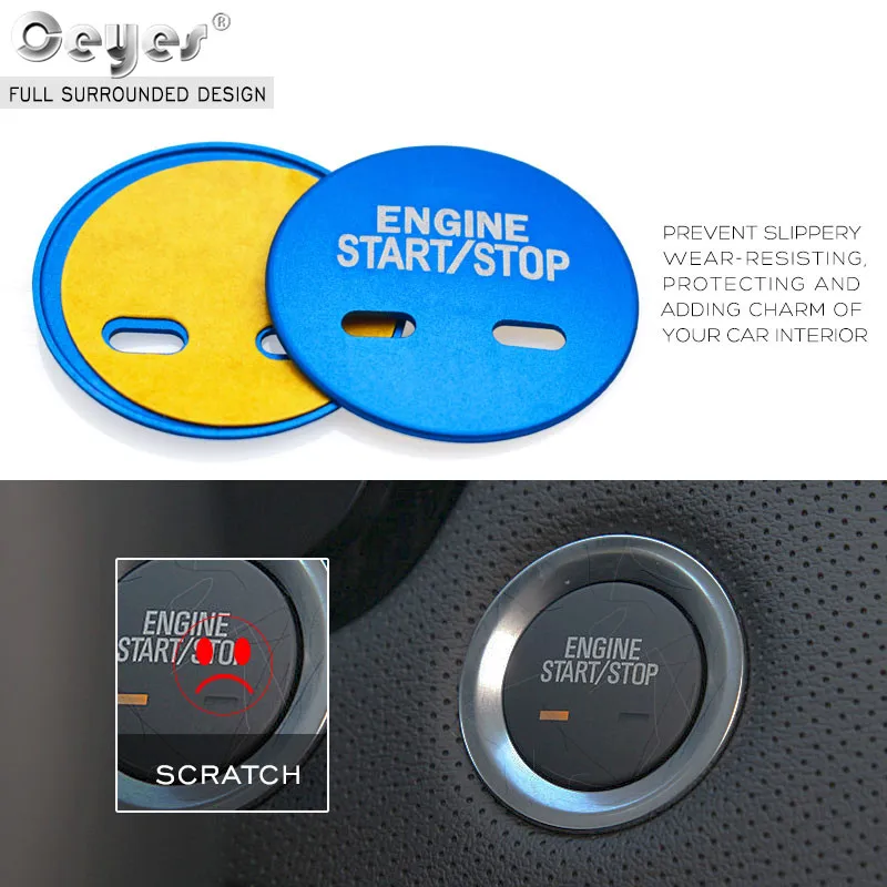 Start Engine Button Ring for CADILLAC (28)