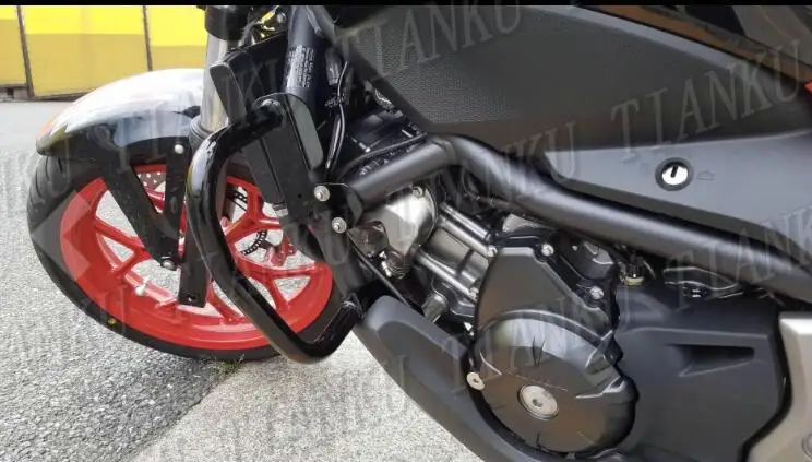 Черная металлическая защитная полоса двигателя мотоцикла для HONDA NC700X NC700S