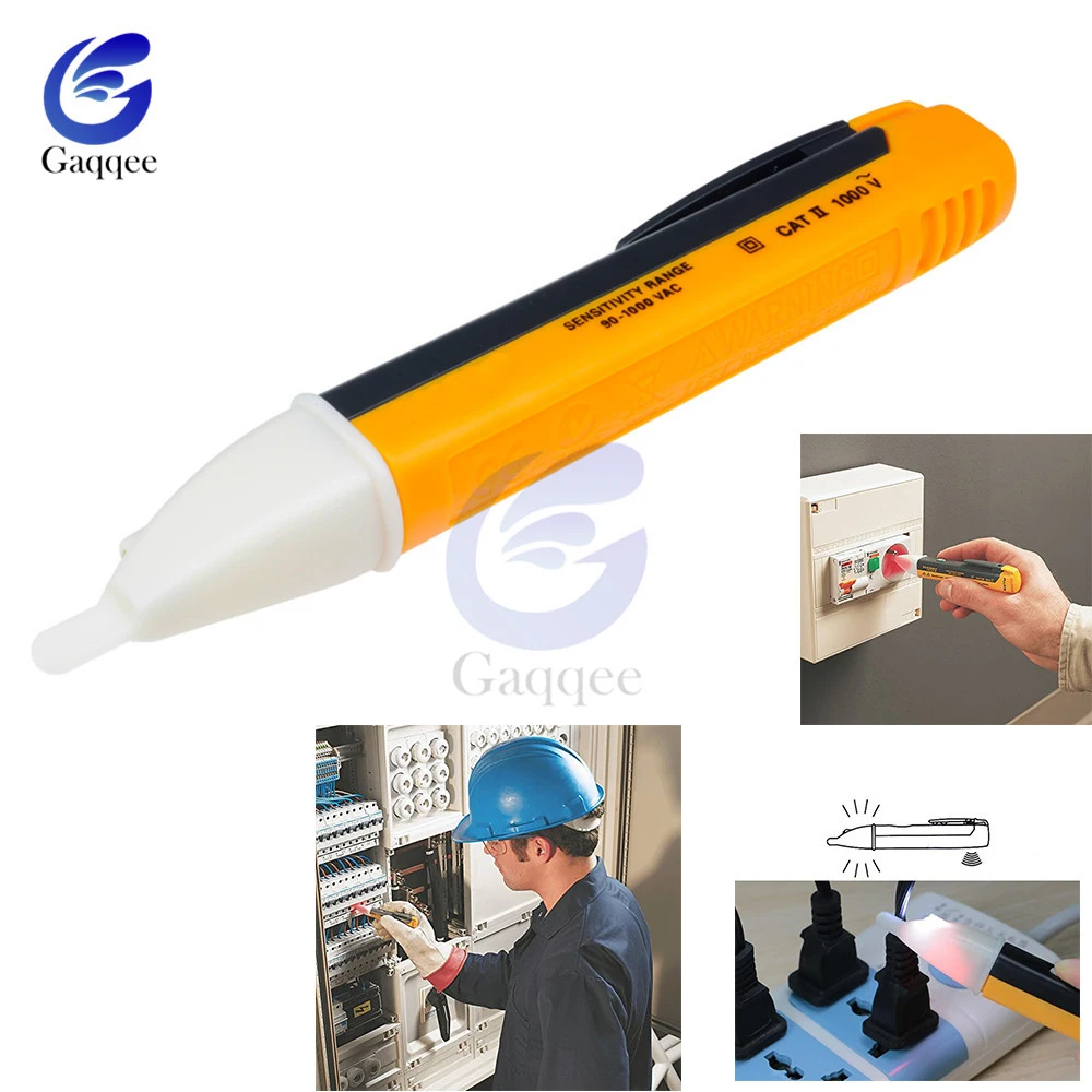 Électrique Sans Contact Testeur de tension Pen AC Volt Alerte Détecteur Capteur 90 ~ 1000 V