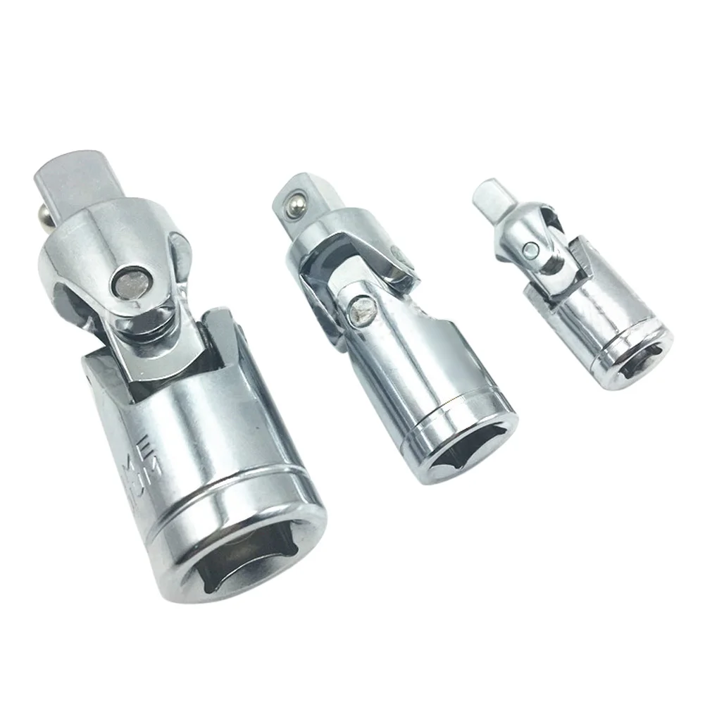 3Pcs Universal Joint Socket Adapter Set 1/4 3/8 1/2 Inch Impact