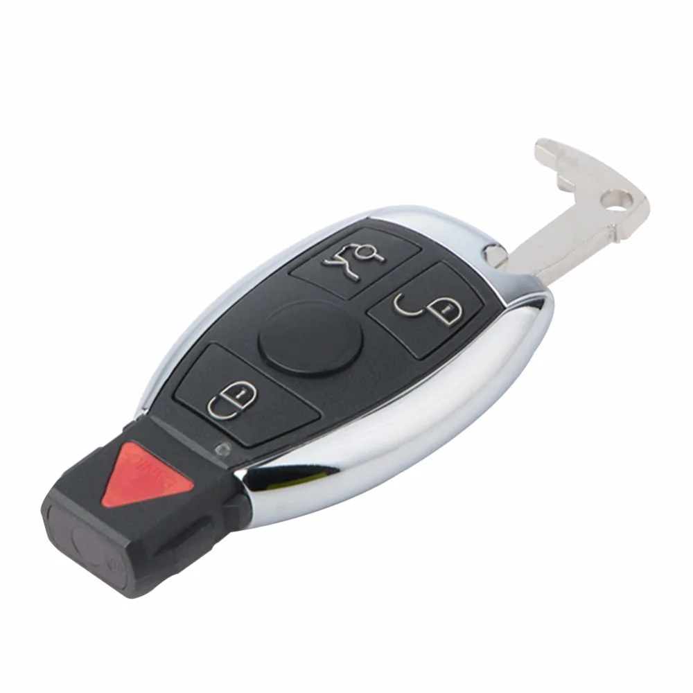 

Replacement for Mercedes-Benz IYZ3312 Keyless Entry Remote Car Key Fob Control