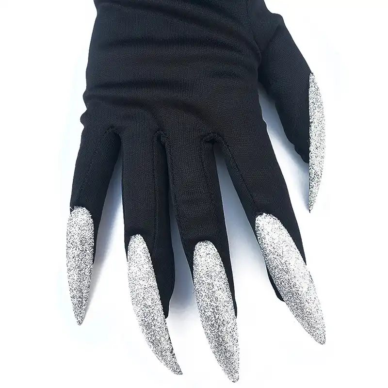 New Long Fingernail Glove Halloween Party Cosplay Props Costume