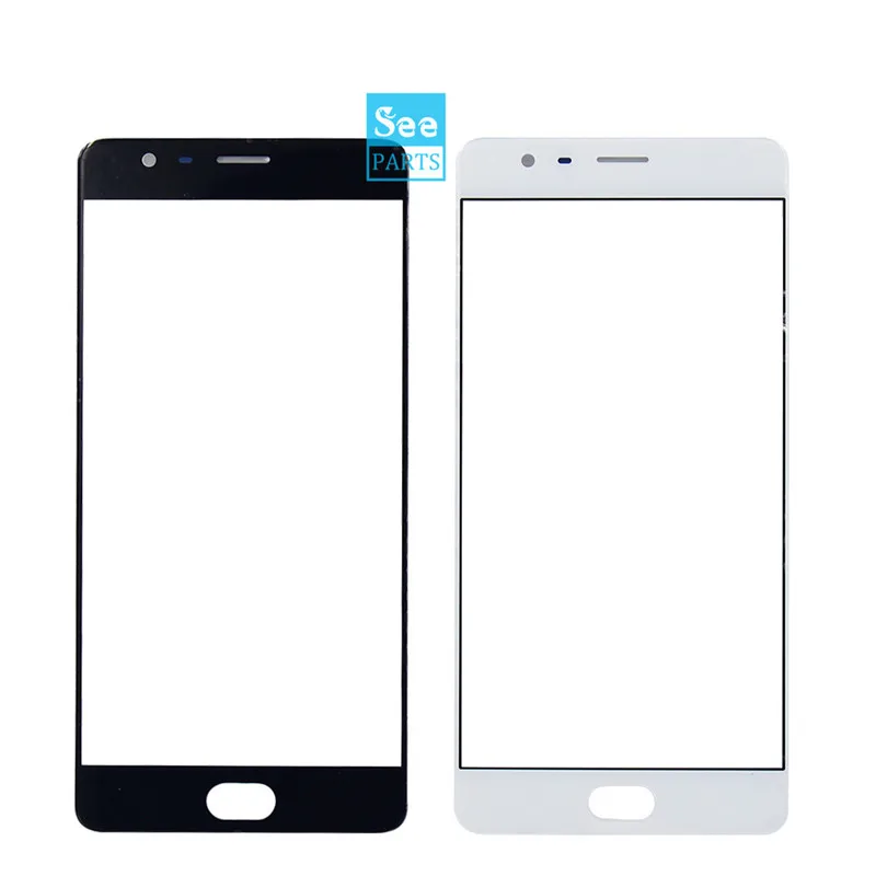 SeeParts High Quality Oneplus3 Front Glass For Oneplus 3 Outer Glass Lens Touch Panel For Oneplus 2