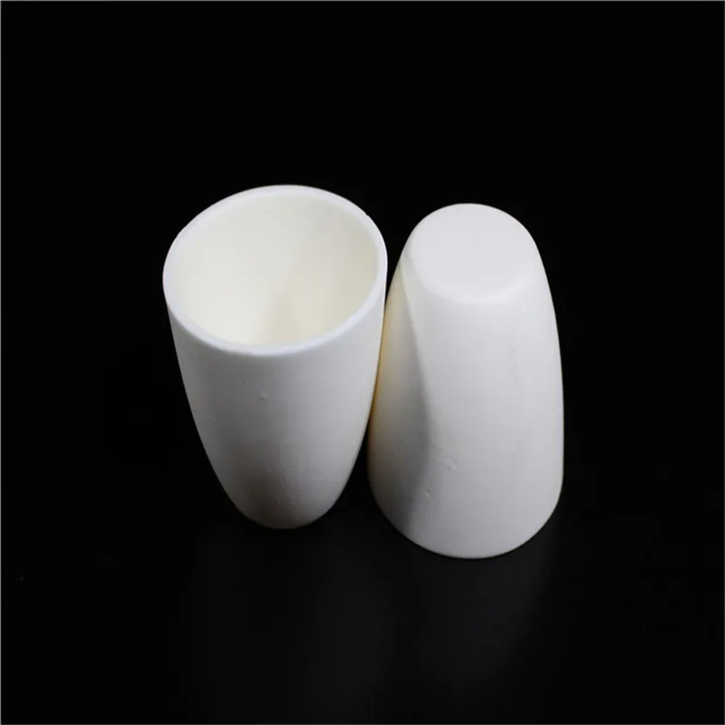 

99.3% alumina crucible / 200ml / with lids / Arc-Shaped / corundum crucible / Al2O3 ceramic crucible / Sintered crucible