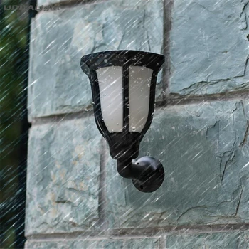 

led exterior solar RGB color changeable outdoor wall solar verlichting buiten