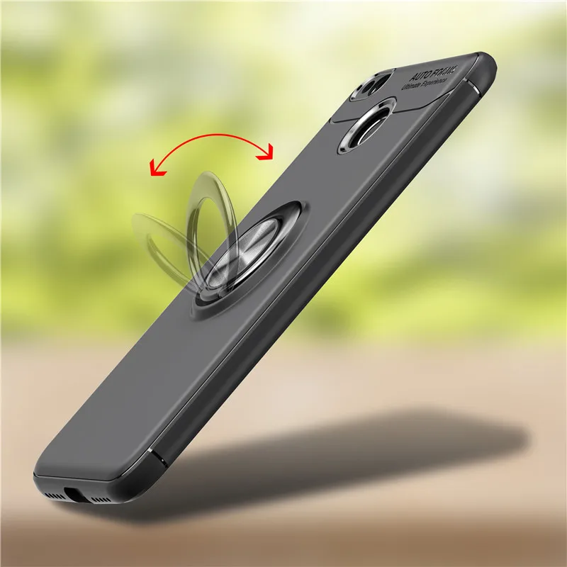 Redmi 4X Case For Xiaomi Redmi 4A 4X Cases Thin Finger Ring Holder Case Xiaomi Redmi 4X Cover Phone Invisible Bracket Stand Shell10