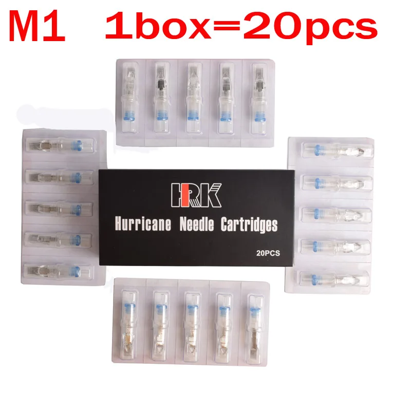 20pcs/set M1 Cartridge Tattoo Needles Revolution Microblading Needle