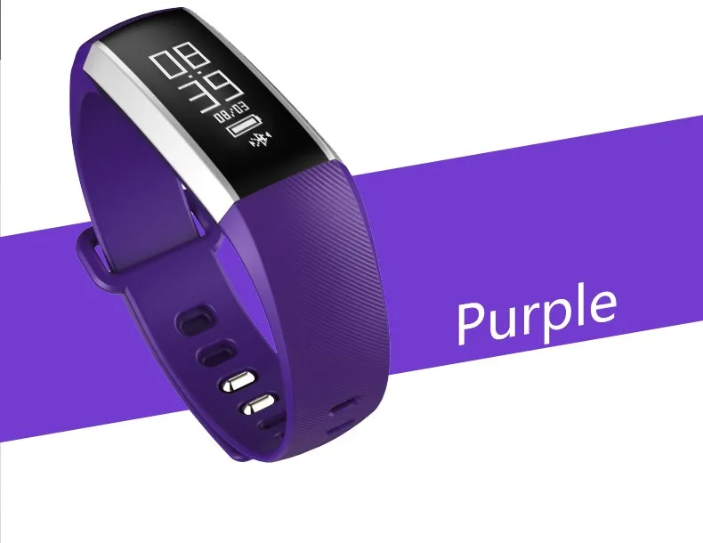 Smart Sport Bracelet Watch Fitness Tracker Smartband Monitoring Wristband Heart Rate Monitor Smart Band