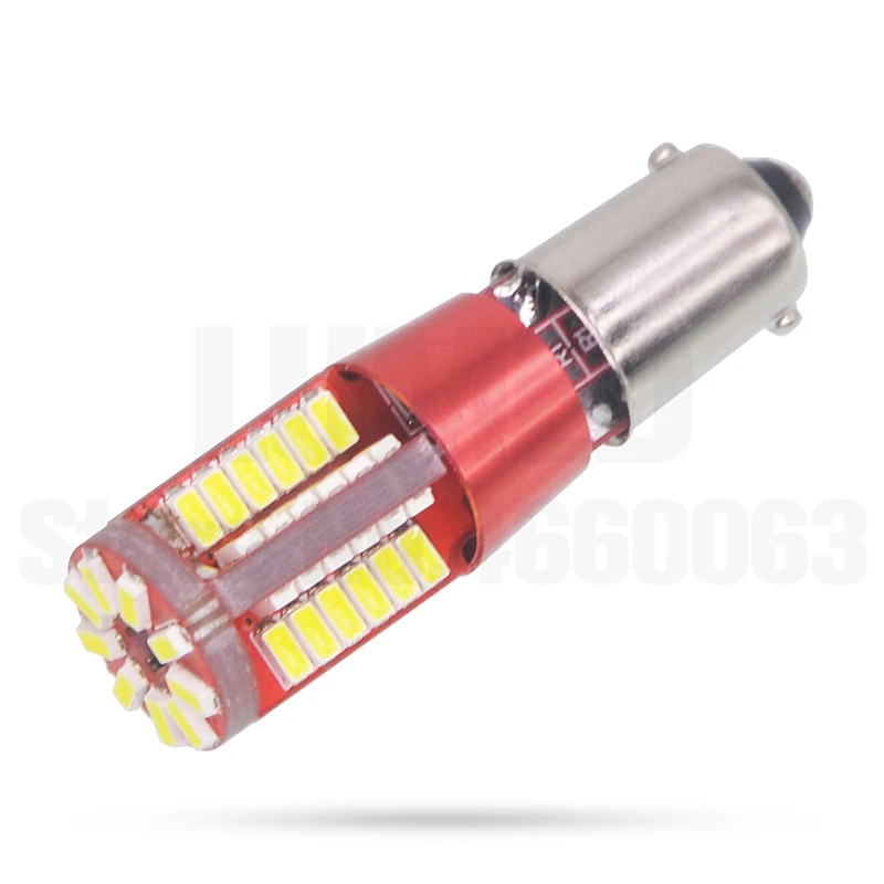 2x BA9S T4W светодиодный автомобильный светильник лампочка 57 s 3014 smd T2W T3W H5W авто