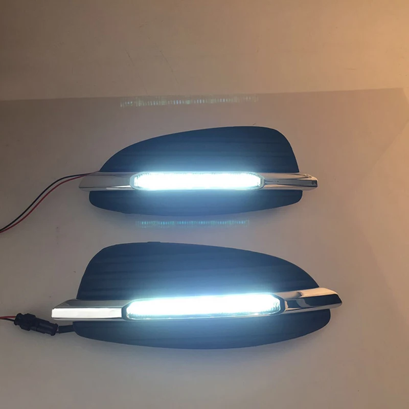 Светодиодный дневной светильник DRL, дневные ходовые огни, передний противотуманный светильник, лампа для Mercedes Benz V-Class Vito V250 V260 2 шт