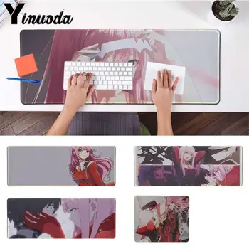 

Yinuoda New Design Darling-in-the-FranXX Large Mouse pad PC Computer mat Gaming Player desk laptop Rubber Mouse Mat amine