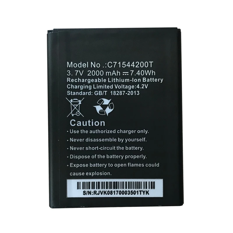 3.7v 2000mah C71544200T Replacement Battery for BLU Studio G D790 D790L D790U 1