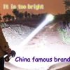 High quality rechargeable built-in battery usb Portable lantern powerful led searchlight 500 meters for patrol Hunting ► Photo 1/6