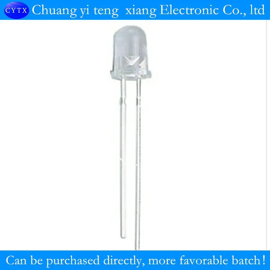 10PCS/LOT IR333C-A 5MM infrared emitting diode IR333C 100% good | Электронные компоненты и принадлежности