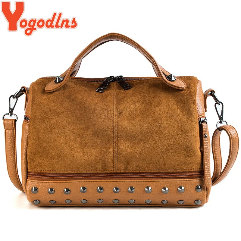 

Yogodlns High Quality PU leather Women Bag Handbag Casual Large Capacity Hobos Female Totes Bolsas Vintage Solid Shoulder Bag