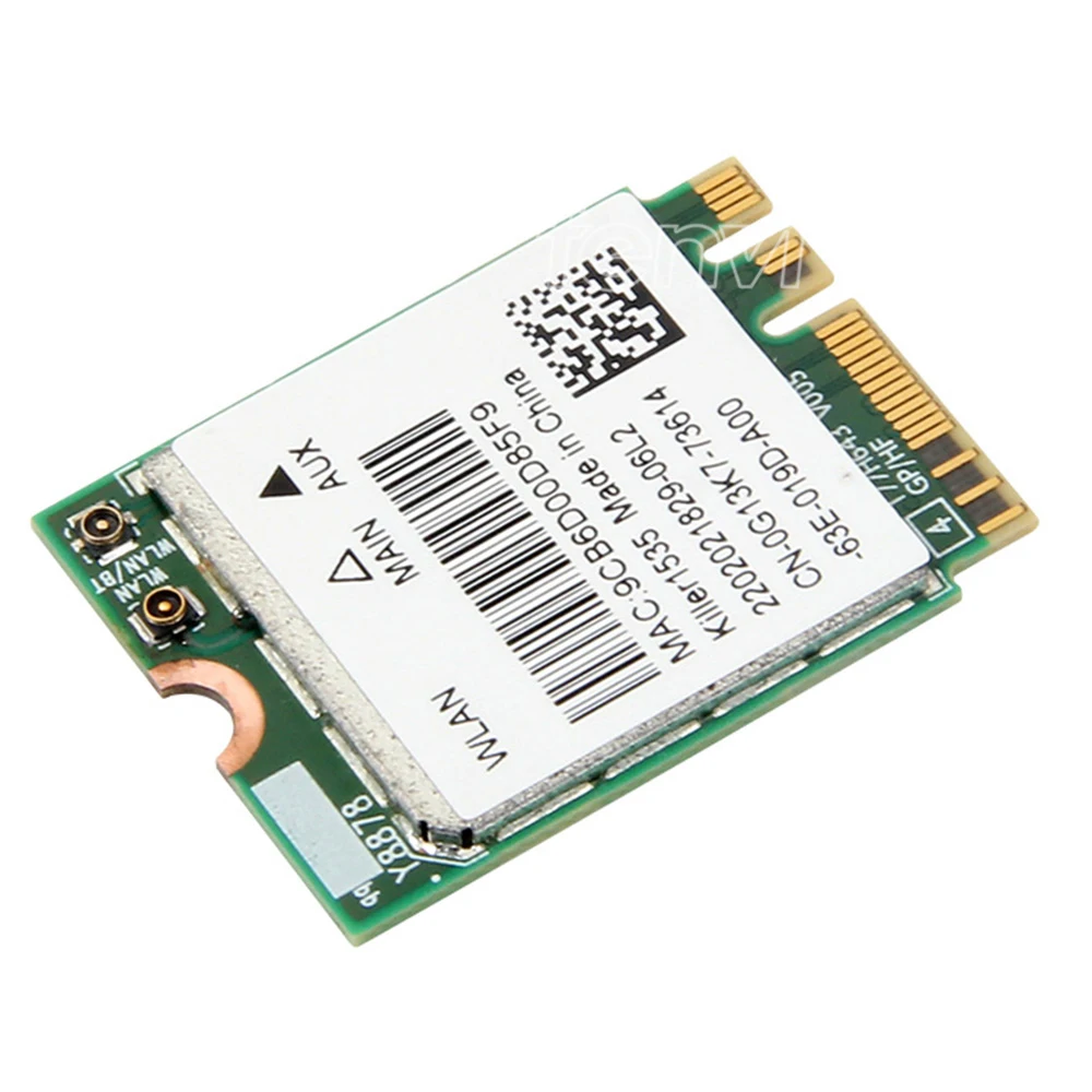 Двухдиапазонная беспроводная карта Killer1535 802.11ac M.2 для Bigfoot Killer Wireless AC 1535 Atheros QCNFA364A