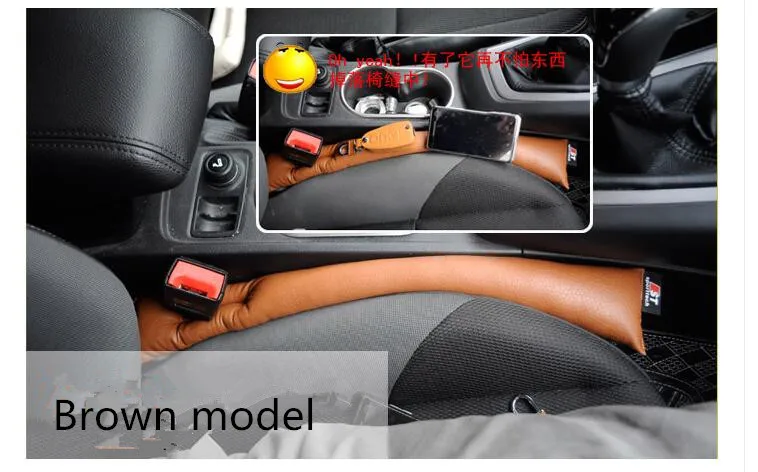 

Car seat edge groove leather stopper accessories for Toyota Highlander Lang Cruiser Verso Avensis GT86 Etios lnnova sticker