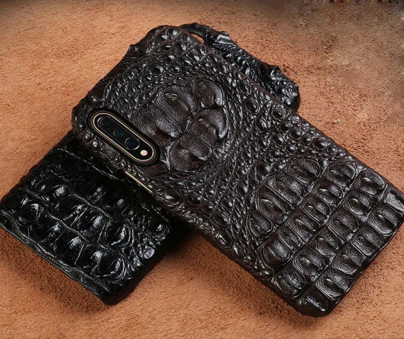 Case de Couro de Crocodilo para Xiao Capas para Xiao Escudo de Luxo para mi Original Voltar Explorar Lite a2 Nota Vermelha 7 mi 9 se 8 4 Original caso de couro de crocodilo para