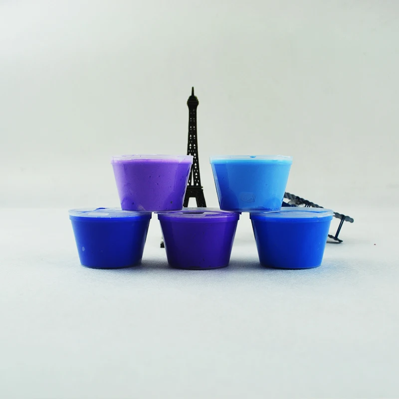 24 color Baby Speelgoed Crystal Gekleurde Klei Modder Intelligente DIY Squishy Hand Gum Slime Plasticine Rubber Modder Playdough