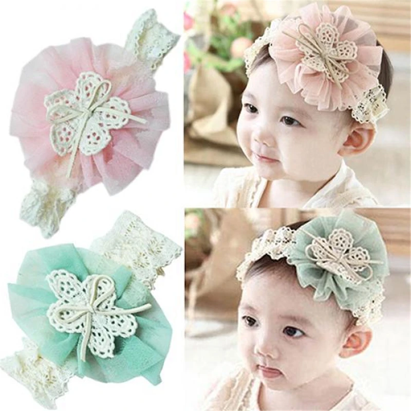 

New 1Pc Newborn Baby Girls Toddler Kids Flower Crown Headband Hairband Photography Prop Baby Gift Children hair accessories