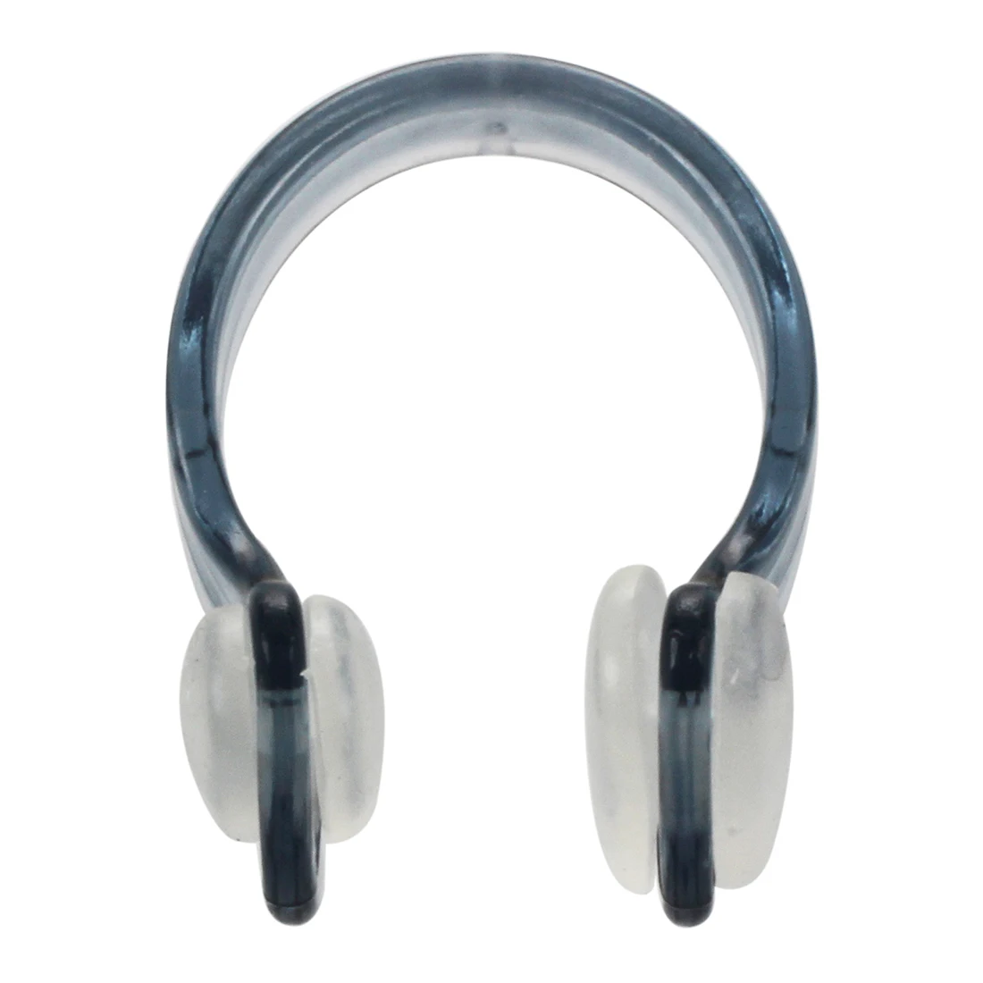 

Gray Clear Rubber Swim Training Swimming Nose Clip Protector 3 Pcs