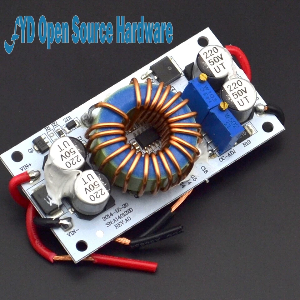 

Aluminum plate 250W high power step-up constant current voltage LED driver power supply for car laptop