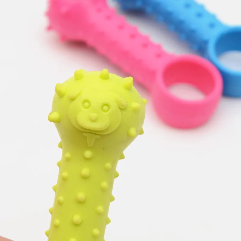 Pubber игрушки для животных для маленьких собак резиновая сопротивление укусить собака игрушка чистка зубов жевать Training игрушки для домашних животных щенки