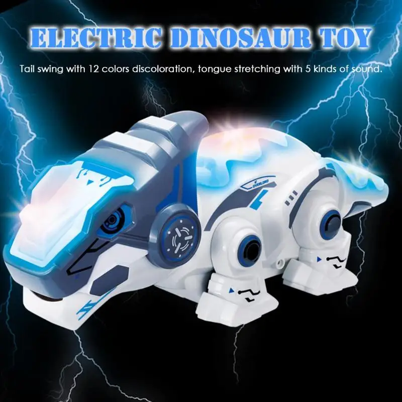 Rc животные роботы игрушки динозавр rc электрическая светящаяся Модель со звуком детские игрушки дистанционного управления детские развивающие игрушки