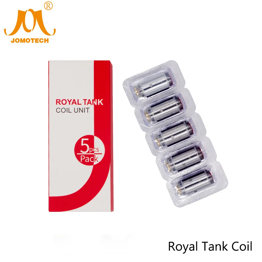 bilder für 5 teile/paket JomoTech 0.2ohm SSOCC Kanthal Ersatzspule Elektronische Zigarette Zerstäuber Kern für Königliche 100 Watt 2200 mAh Jomo-C9 bilder für 5 teile/paket JomoTech 0.2ohm SSOCC Kanthal Ersatzspule Elektronische Zigarette Zerstäuber Kern für Königliche 100 Watt 2200 mAh Jomo-C9