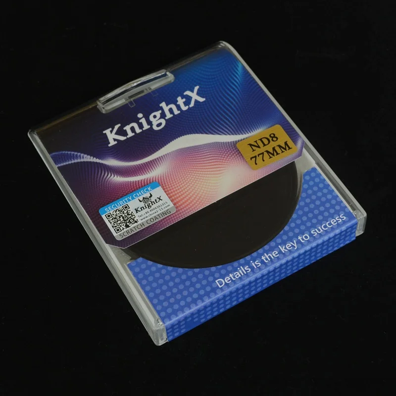 KnightX ND4 ND8 ND16 49 52 55 58 62 67 72 77 мм Камера фильтр для объектива для canon eos sony nikon фото 400d аксессуары комплект свет