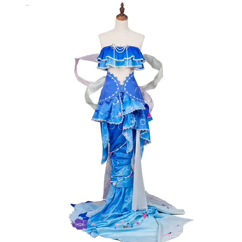 Anime Cosplay Costume Umi Sonoda Cosplay Love Live! School Idol Project Awakening Mermaid ASCOSING Idolized Costume (7)
