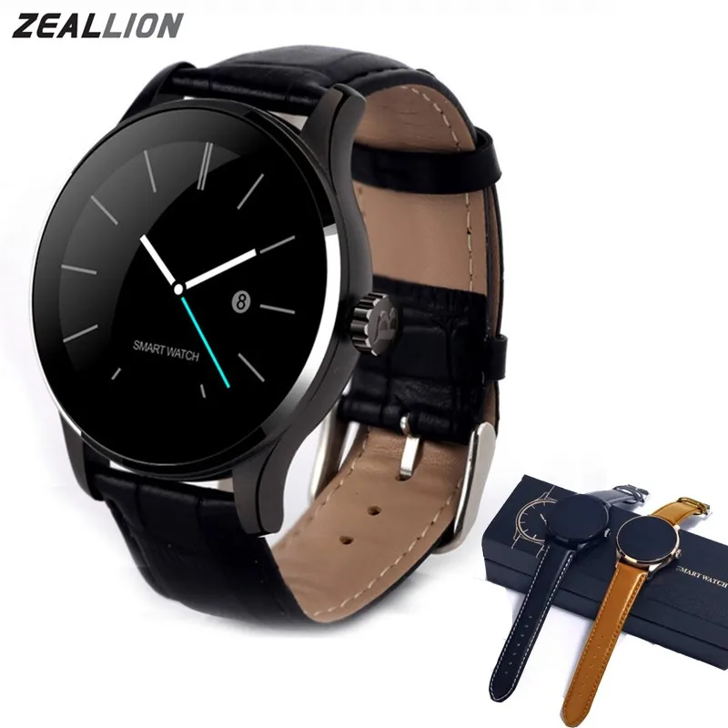 ZEALLION K88H умные часы, синхронизация уведомлений, поддержка сердечных подключений, шагомер для Android iOS, телефон, умные часы
