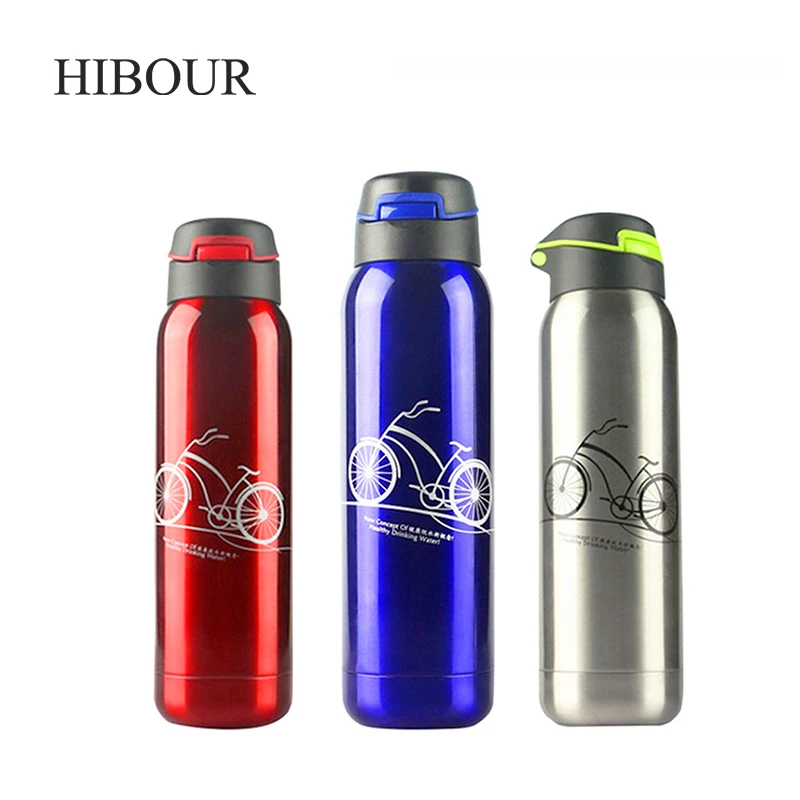 HIBOUR Termos Thermocup Vacuum Cup with Straw Thermo Mug Thermos Tea
