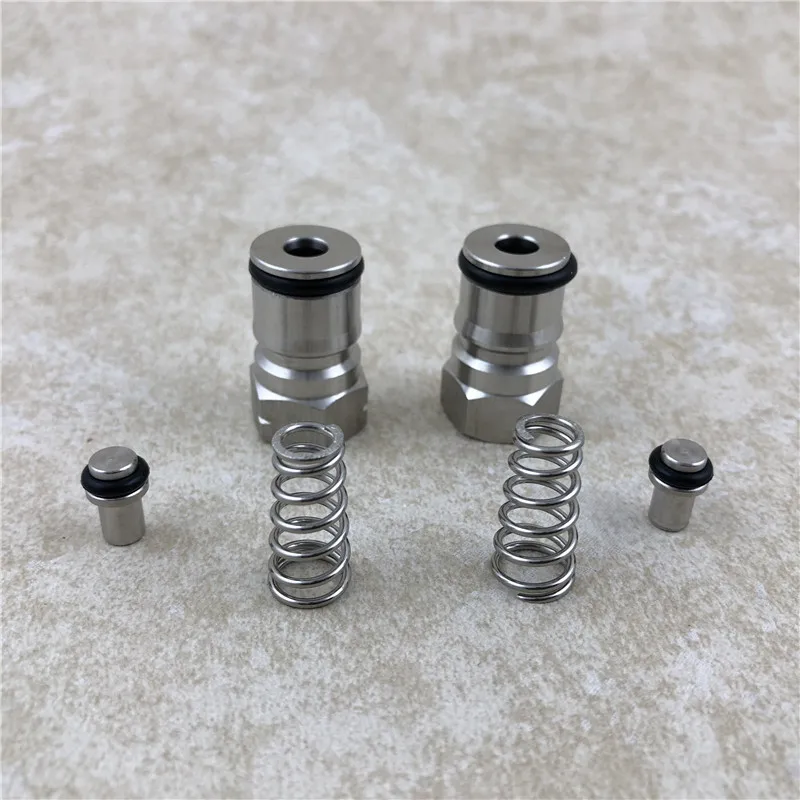 

Homebrew Cornelius Type Beer keg Pin Lock Post & Poppet Female Thread Gas + liquid 9/16"-18