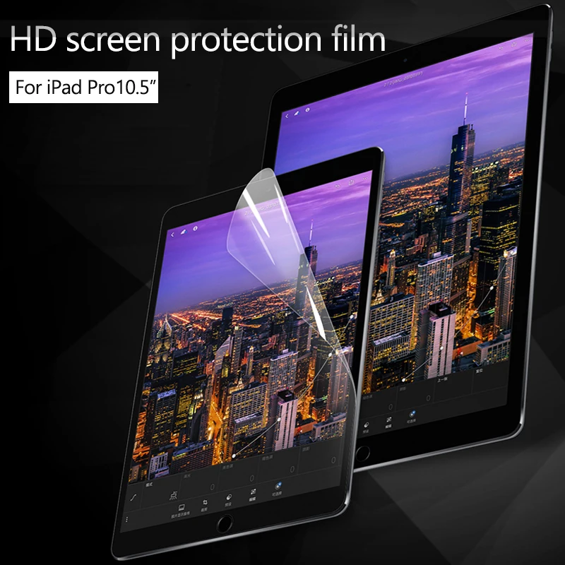 Защитная пленка HD для экрана ipad pro 10 5 дюймов защищает мембрану легко прилипает не