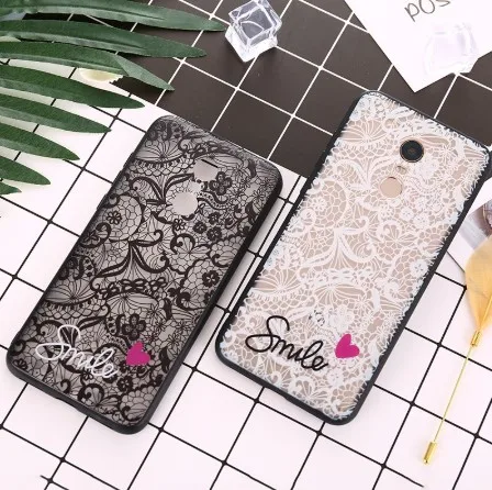 Casyva модный кружевной чехол для телефона iPhone X 8 7 6 XR Smile задняя крышка XS MAX жесткий |
