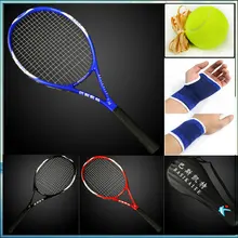 High Quality Carbon Tennis Racket Integrally Molded Carbon Composite Racquets Top Material Tennis Racket Bag With 4 Gifts