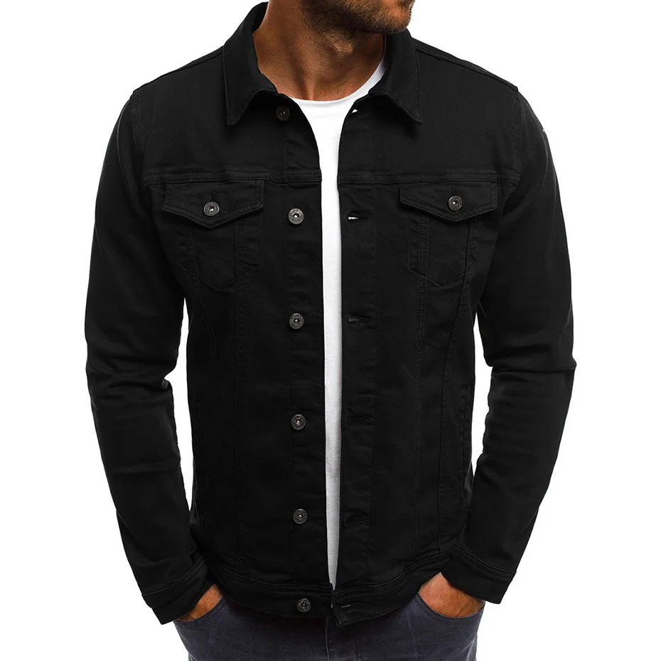 ZOGAA Mens Jackets 2019 Streetwear Denim Jacket Casual Fashion 6 Color Men Jacket Spring New Polyester Mens Jackets and Coats ZOGAA Mens Jackets 2019 Streetwear Denim Jacket Casual Fashion 6 Color Men Jacket Spring New Polyester Mens Jackets and Coats