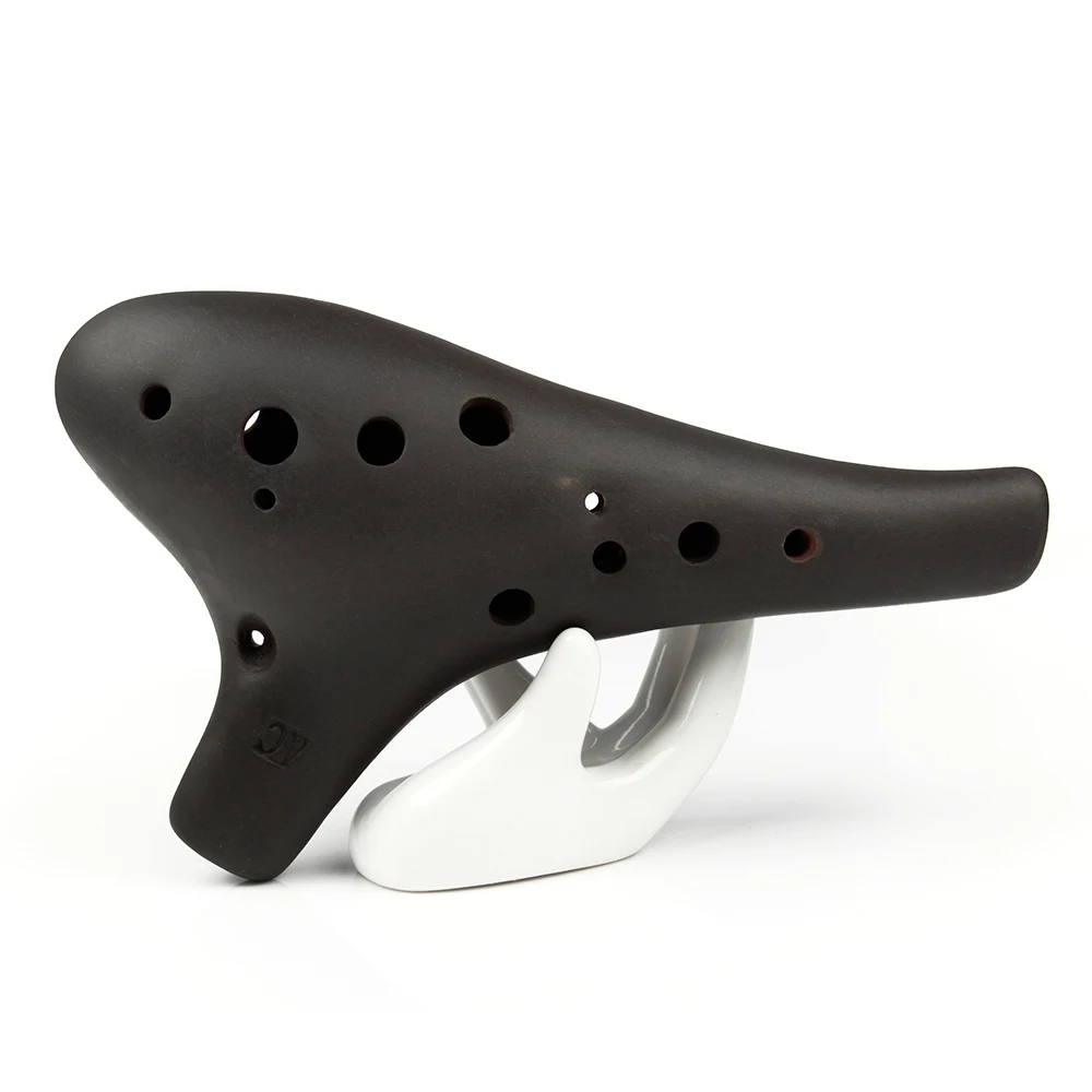 New Scrub Ocarina 12 Holes AC key Wind Musical Instrument for Music
