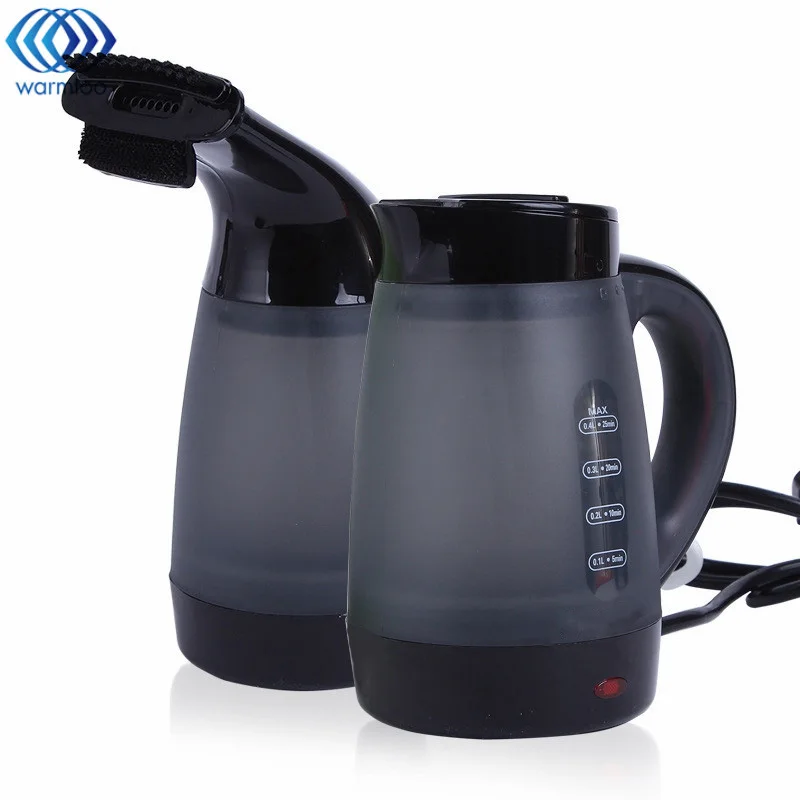 

Dual Purpose Electric Kettle Steam Irons 400ml Two In One Portable Fast Heating Extreme Heat Water With Two Lid Travel Camp