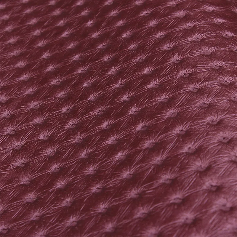 Lychee Life A4 Embossed Dot PU Leather Fabric High Quality Synthetic Leather DIY Sewing Material for Handmade Crafts