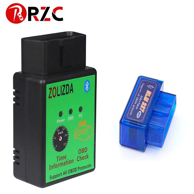 

ZOLIZDA Free Ship V1.5 V2.1 ELM327 OBD2 Code Reader Scan Tool Bluetooth Interface Car Scanner Diagnostic-Tool OBDII for Android