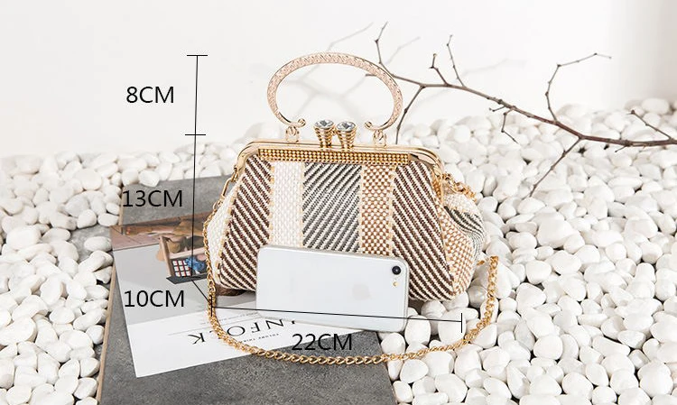 women bags fashion vintage shoulder crossbody bag chain women's handbag (6)