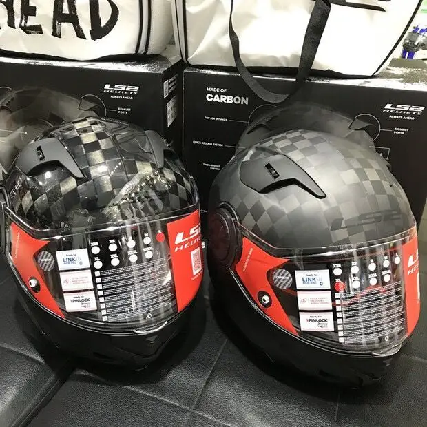 

100% Genuine LS2 VORTEX helmet LS2 FF313 carbon fiber helmet locomotive motorcycle helmet flip-up run racing car helmet