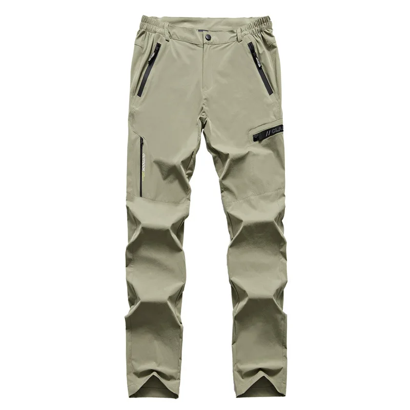 Тянущиеся брюки-карго размера плюс мужские весенние летние быстросохнущие дышащие водонепроницаемые тактические брюки 5XL Повседневные Легкие штаны