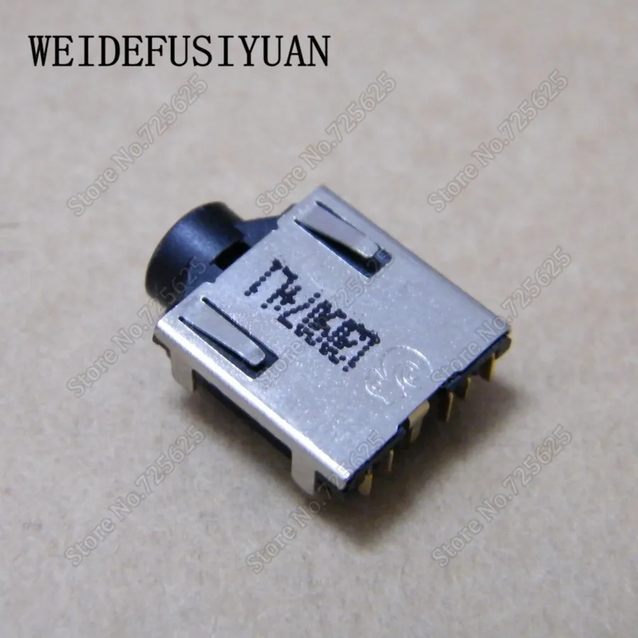 50 100pcs lot Laptop Audio Jack Connector Headphone Socket for HP Pavilion G4 1000 G6 1000 G7 1000 3 5mm Microphone Port