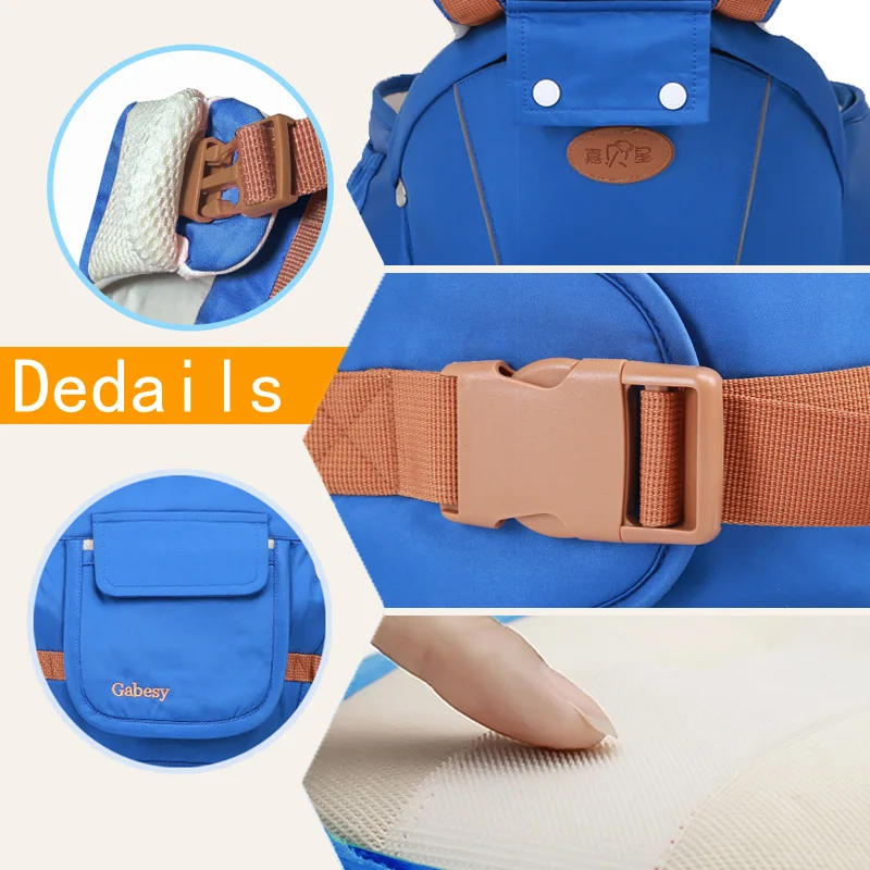Baby Carrier 3 In 1 For 0-36M Newborn Infant Hipseats Baby Sling Backpack Loading Bear To 20kg Ergonomic Baby Carriers Hip Seat (7)