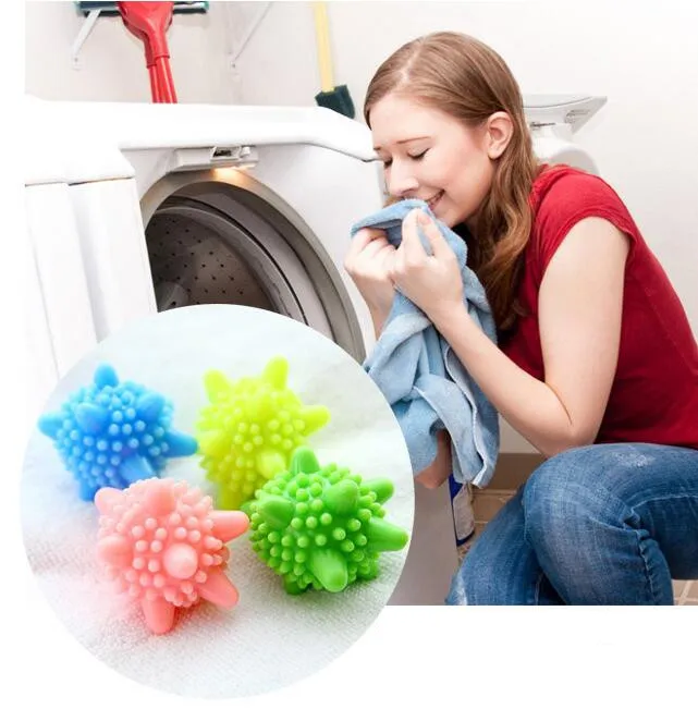 New 2019 Laundry Ball Fabric Clothes Washing Machine Softener Cleaning